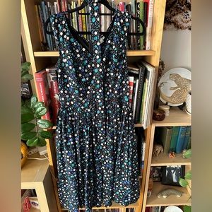 Colourful polka dot dress